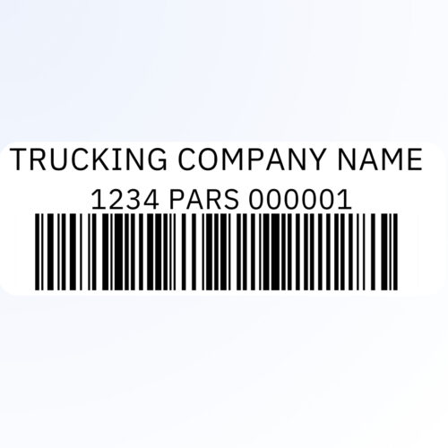 PARS Labels (Soft Copy)
