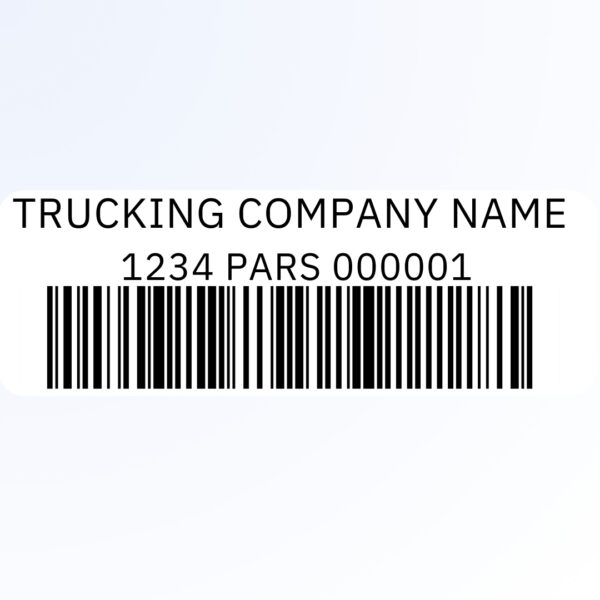 PARS Labels (Soft Copy)